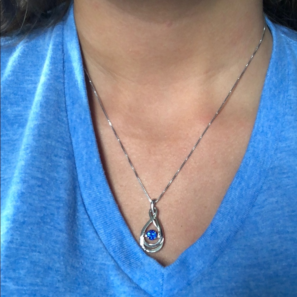 Sapphire necklace
